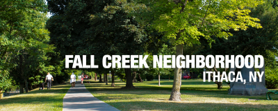 Fall Creek Neighborhood Apartments Ithaca NY Banner Image