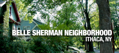 Ithaca Belle Sherman Neighborhood Banner Image