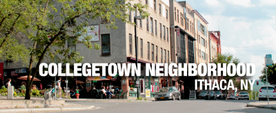 Ithaca NY Collegetown Neighborhood Apartments banner image